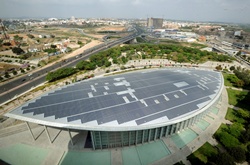 La cubierta del Palacio de Congresos de Valencia genera más de 340.000 kwh